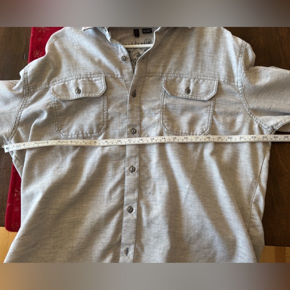 KUHL men’s Button Down Shirt, Color: Stone, Size: XL - Picture 4 of 6